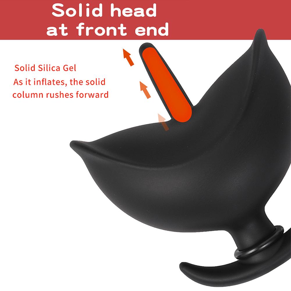 New Inflatable Anal Plug Separate Dildo Pump Go Out Wear Expandable Big Butt Plug Bdsm Massage Ass Dilator Sex Toys For