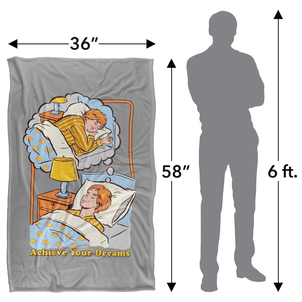 Steven Rhodes Achieve Your Dreams Soft Touch Blanket