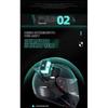 Qike Carbon Fiber Motorcycle Full-face Helmet for Men, Personalized Ultra-light Helmet for Women, with Bluetooth and Anti-fog Features, Suitable for