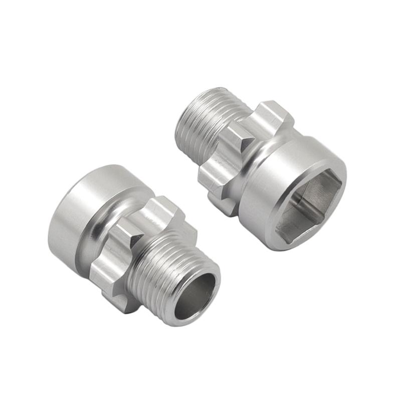 Simulated Car Metal Adapter Upgrades for 1/10 Remote Car for Truck Model Car Control Hub Upgrades 17mm Hub