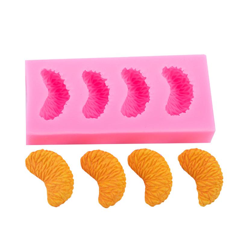 Silicone Fruit Set Mold for Fondant, Cake, and Chocolate Decorations