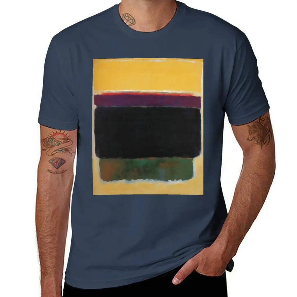 Mark Rothko TShirt animal prinfor boys basketball graphic tees cute clothes designer shirts sweat shirts men