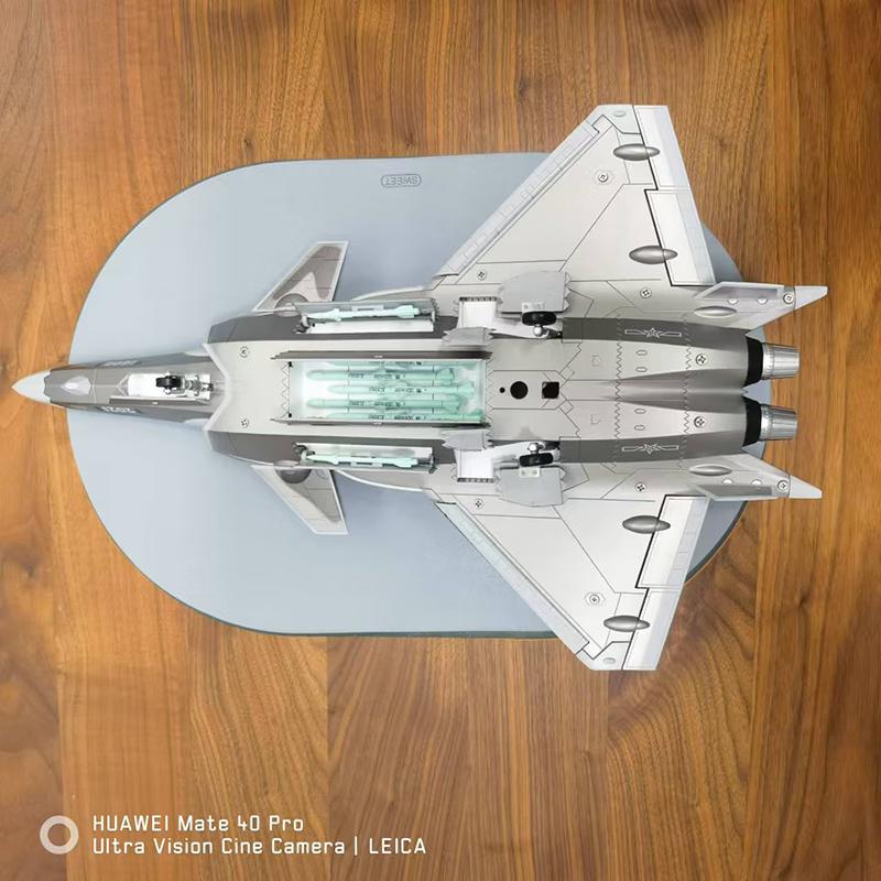 Fighter J-20 Aircraft Model 1:45 Scale