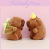 Girls Keychain Capybara Children Backpack Decorative Pendant Gift Toy Plush