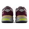 Patta x New Balance 991v2 Fabriqué en Angleterre Betterave Marinée Baskets Unisexe Rouge Jaune Sécurité Dégustation de Vin U991PD2