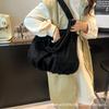 Neue Mode Flanell Umhängetasche lässige einfache Tragetasche literarischer fauler Sinn personalisierte Schulter-Tragetasche Shopping