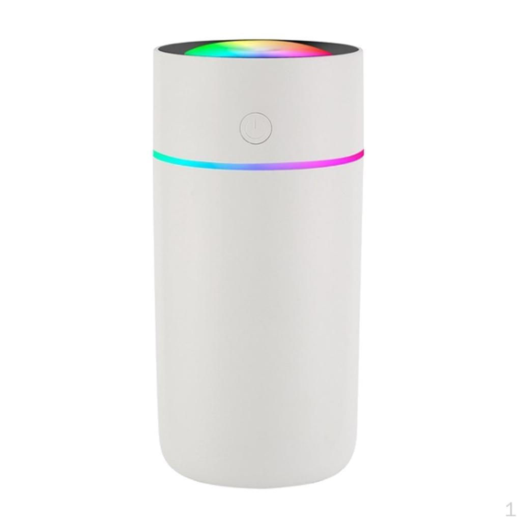 Humidifier Portable Mini USB Air for Bedroom Home with Colorful Night Light (320ML)