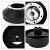 Steering Wheel Short Hub Adapter for CivicRSX SRK131H CRVCRZ S2000Quick Release Short Hub Adapter Black