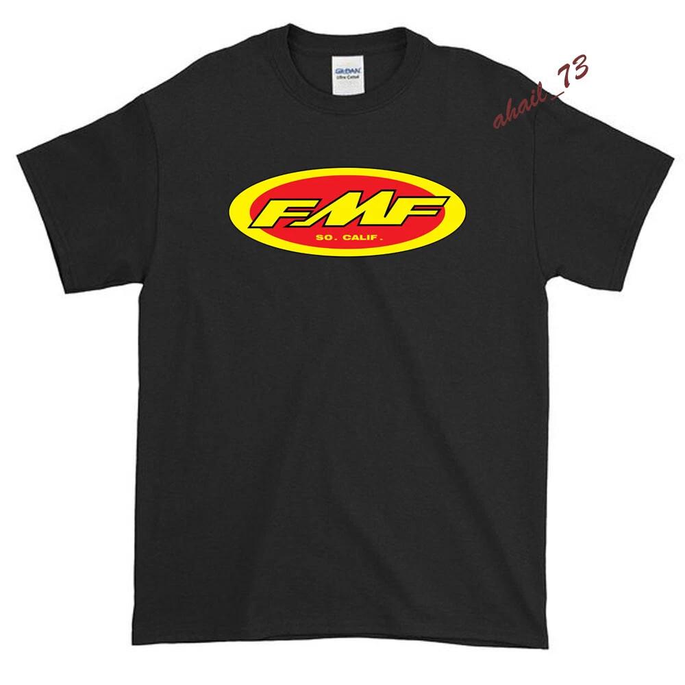 New Shirt FMF Motocross Logo Men s T shirt American USA Size S -XXL M