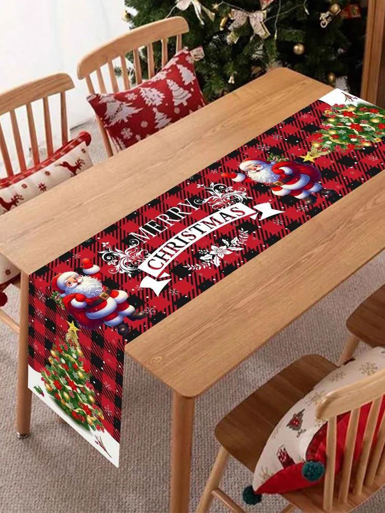 Table track 35x180 cm polyester anti-slip coating multi-colored