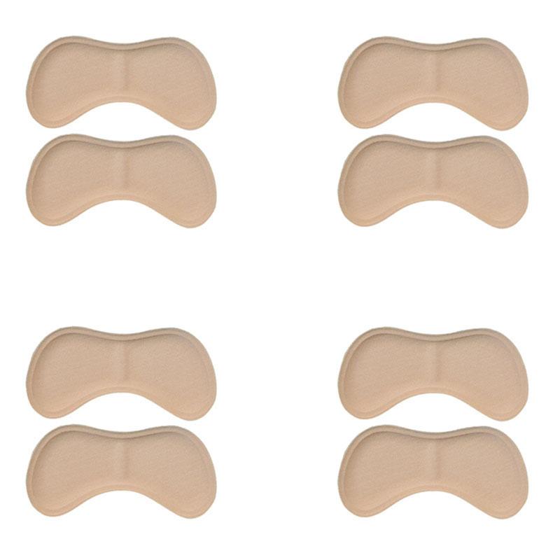 8 Peças Palmilhas para Calcanhar Patch Alívio da Dor Anti-desgaste Almofadas Protetoras Cuidado com os Pés Protetor de Calcanhar Adesivo Traseiro Inserção para Sapatos Palmilha