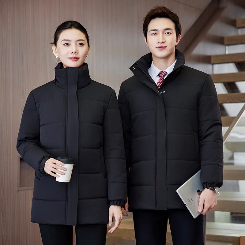 Unisex Detachable Hooded Padded Work Jacket