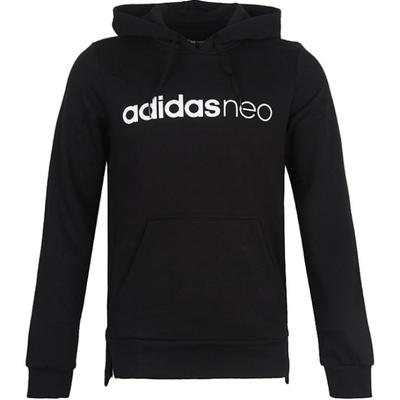 adidas Neo Lifestyle Casual Series M Ce Flc Hoody Fashion Comfortable Soft Hoodie Men Hoodies Black CV9137