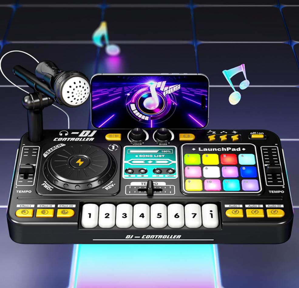 Kid Electricity DJ Mixer with Microphone