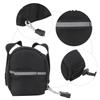 Black Bicycle Seat Rear Storage Pouch Cycling Road Mountain Bike Saddle Bag Accessory