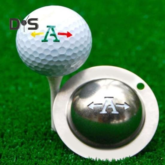 Precision Golf Ball Marker Golf Accessories DIY Golf Marker Golf Ball Liner Golf Alignment Tool Ball Identification Tool