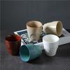 Wind Retro Ceramic Cup Afternoon Tea Water Cup High Value Coarse Pottery Coffee Cup Supply Cup