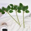 10pcs Artificial Green Flower Stem DIY Floral Material Craft Material Handmade Wire Stem Accessoies for Wedding Home Decor