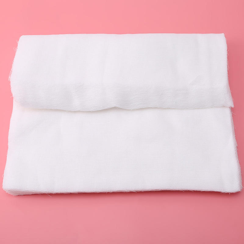 100pcs Disposable White Gauze Mask Cotton Soft Face Towel For Skin Treatment Beauty Salon SPA