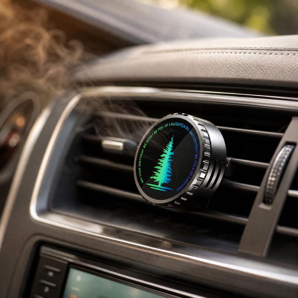 Car Vent Clip - 3 Scent Options (Osmanthus, ) with 10 & Tablets for Car Interior Aroma