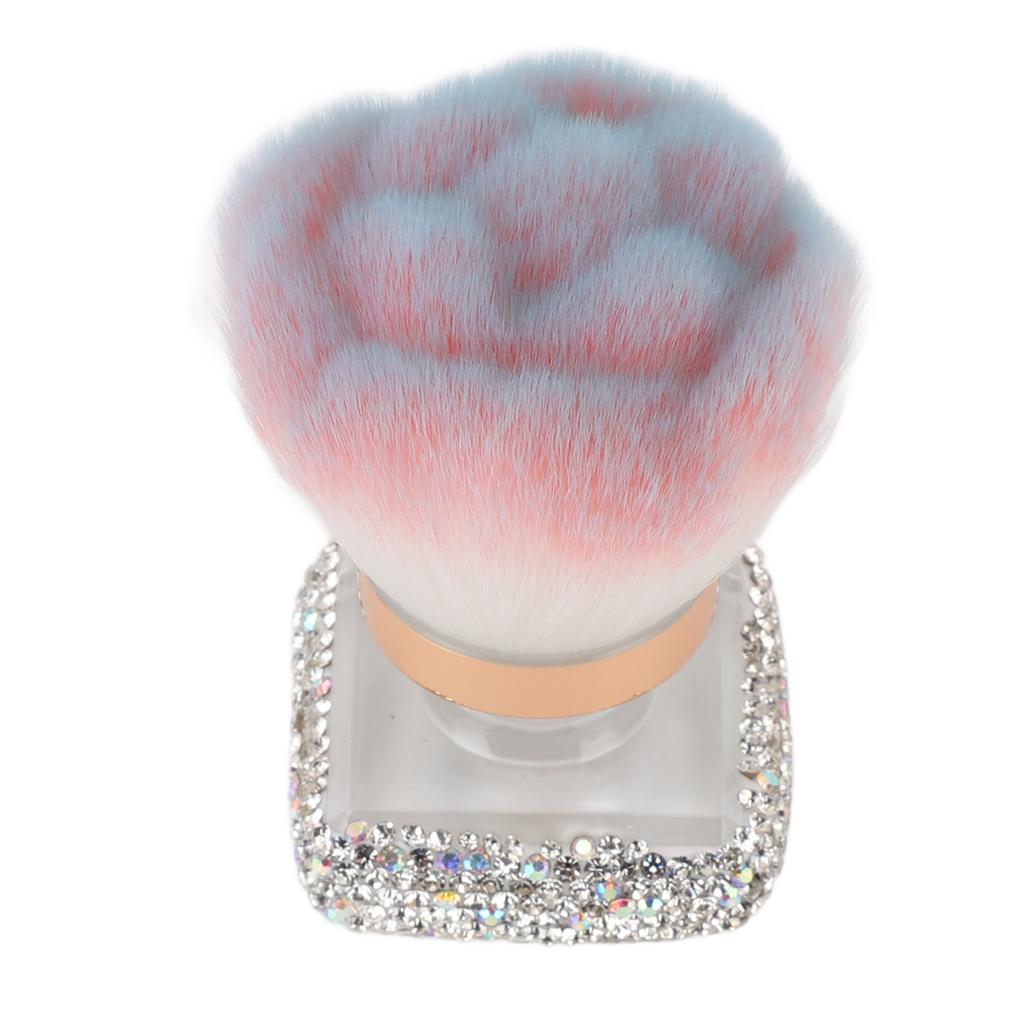 Strass Pinsel für Nail Art Staubentfernung Multifunktionaler Pinsel zum Entfernen von Nail Art Staubpulver Make-up Werkzeug für Maniküre