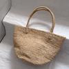 Straw Handmade Woven Bag for Women - Handmade Raffia Woven Tote Handbag, Summer Mesh Beach Purse for Vacation Holiday
