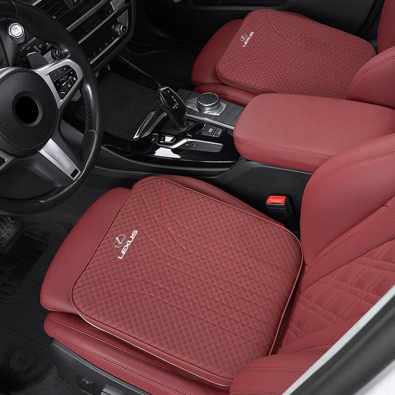 Autositzkissen Atmungsaktives EisSeidenpolster Hüftschutz Weiche Matte für Lexus F SPORT ES RX NX LS UX LM LX GX LC RZ IS CT GS RC HS LBX