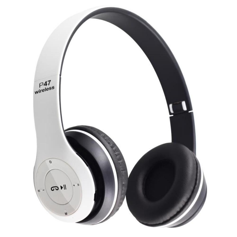 Head Mounted P47 Bluetooth Headset HiFi Sound P47 Wireless Headset Fashion P47 Headphone  Sports