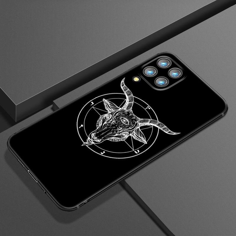 Devil Satan Art Phone Case For Samsung Galaxy A21 A30 A50 A52 S A13 A22 A32 4G A23 A33 A53 A73 5G A12 A31 A51 A70 A71 A72 Cover