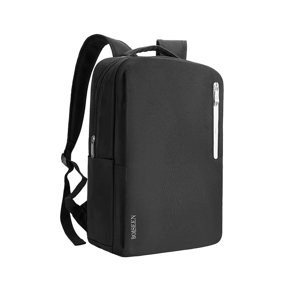 

Мужская модная сумка со светоотражающими полосками, повседневный черный рюкзак для ноутбука, большая вместительная дорожная сумка, простая школьная сумка с двумя плечами