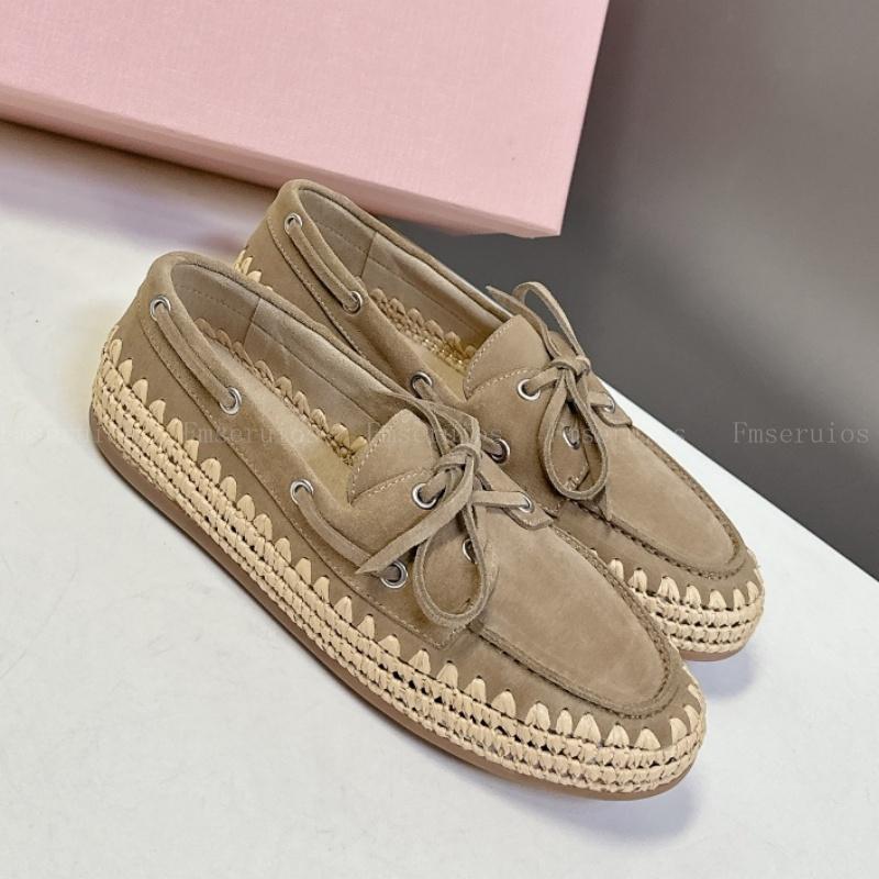 

Retro Design Women Loafers Round Toe Flats Bowknot High Quality Leather Shoes Knitted Comfortable Simple Casual Dress Shoes 35