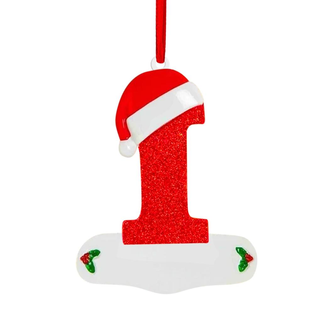 Merry Christmas Decoration Pendant English Alphabet Cristmas Tree Ornaments for Home Decor  Navidad New Year 2026 Gift Accessory