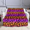 17 Styles Colorful Leopard Print Blanket for Bed Bedroom Sofa Picnic, Blanket for Cover Outdoor Leisure Nap, All Seasons Gifts
