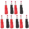 5Set U39 4mm PVC Telescopic Banana Plug Connector Fireproof for Electrical Testing