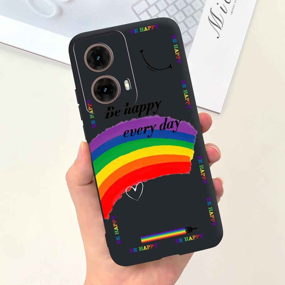 For Motorola Moto G85 5G Case Cute Astronaut Girls Soft Silicone TPU Phone Cover For Moto G85 2024 Funda G 85 MotoG85 Matte Case