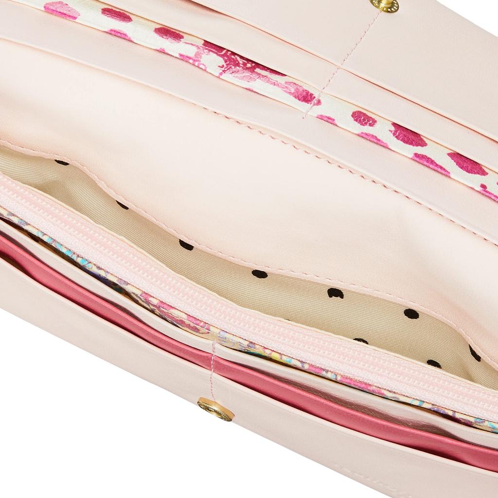 Pachet Portofel Lung Eponeko Mesh Roz [Tsumori Chisato] Femei (04)