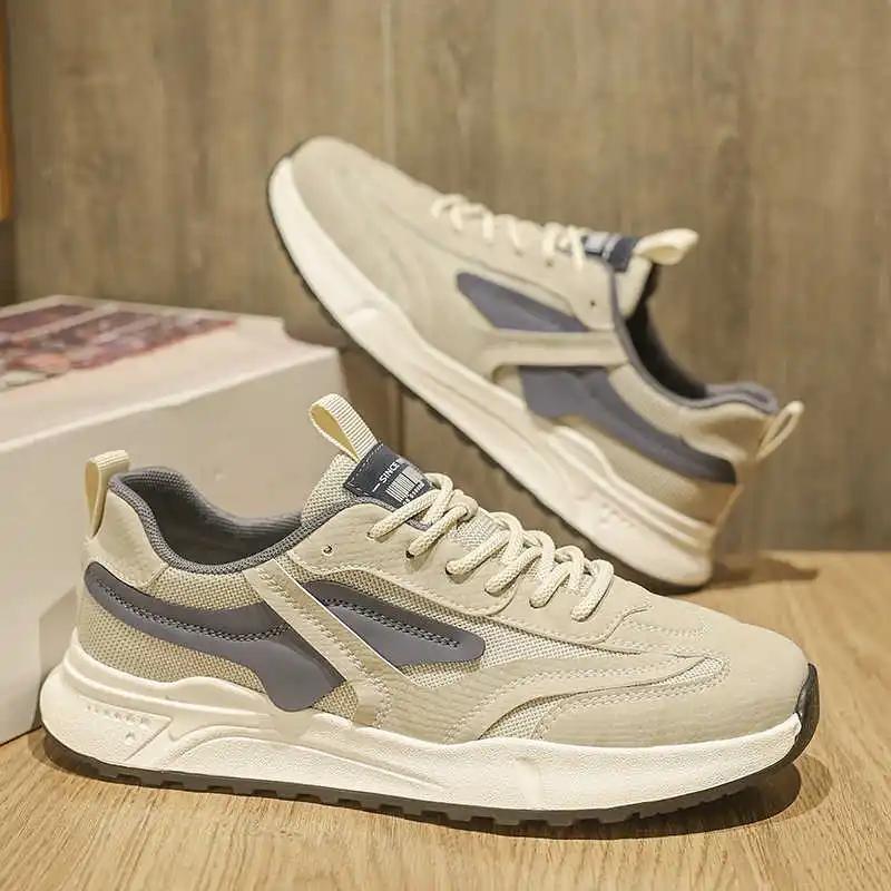Fashion Round Toe Non-slip 42 Therapeutic Running Sneakers For Men Vulcanize Shoes Sports Resort Athletic Choes Trending Products
