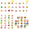 Party Summer Cake Toppers With Paper Flag Inserts Kids Birthday Prop Festival