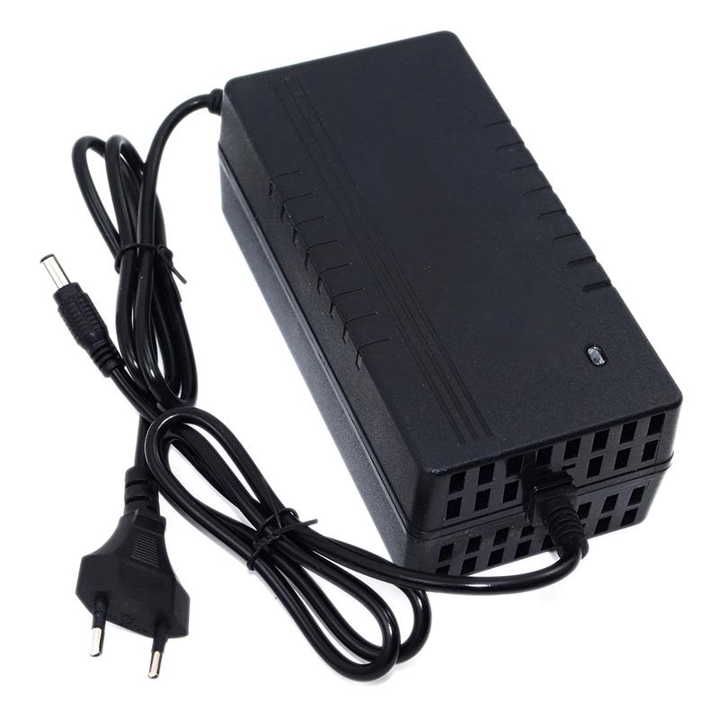 54.6V 2A/3A/5A Lithium Battery Smart Charger AC100-240V With Fan For 13S 48V 20A 30A E-two Wheelers Li-ion Cells Fast Charging