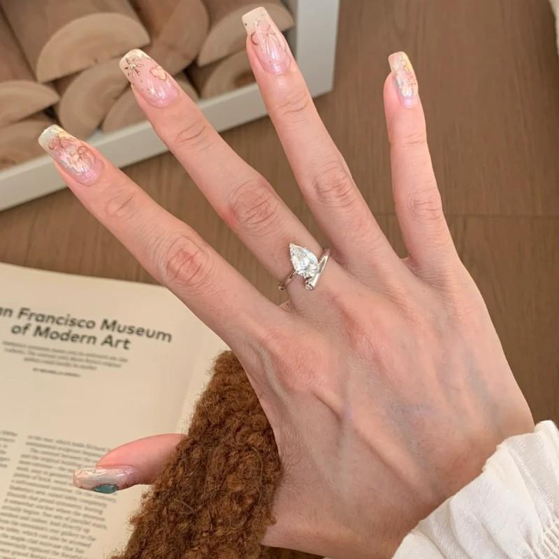 Stunning S925 Silver Bamboo Enamel Ring In Antique Gold For Women Featuring A Contemporary Geometric Design For Chic Fashion Cho