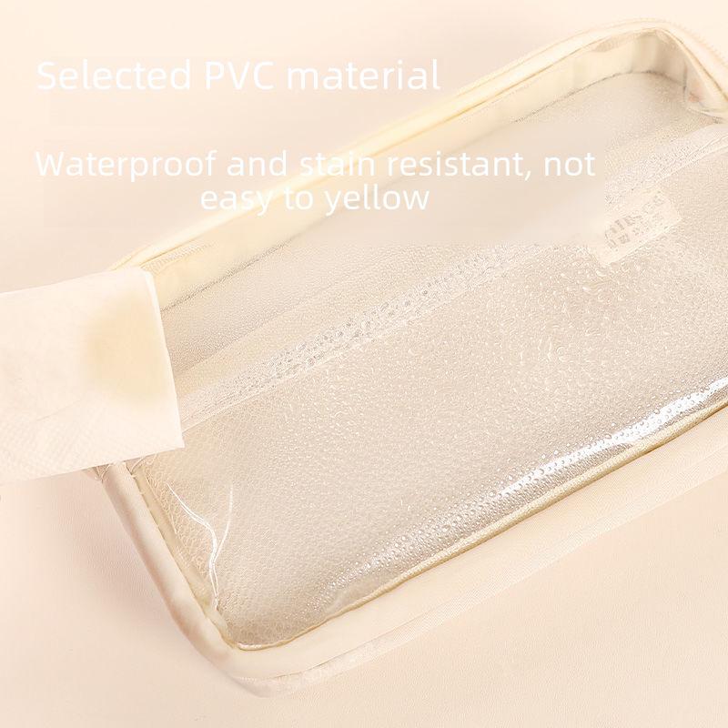 2024 Kids' Transparent Pencil Case - Primary School Model for Boys & Girls