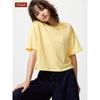 Uniqlo Japan Linen Boxy T 5 minuTe Sleeve