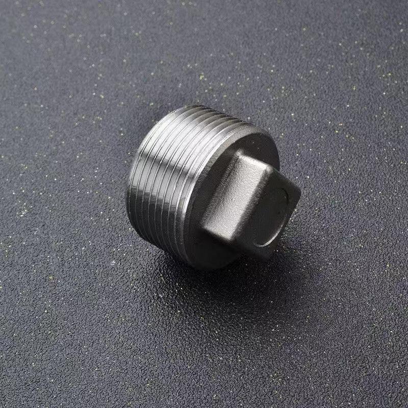 Stainless Steel External Thread Pipe Plug