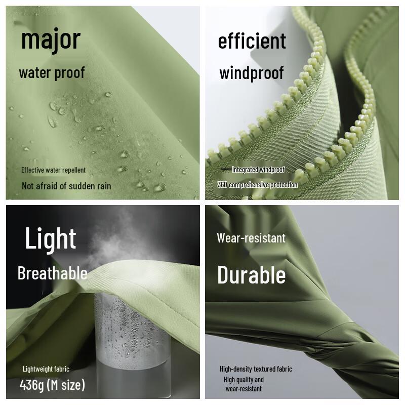 JEEP SPIRIT Men's Outdoor Windproof Jacket