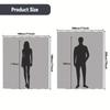 1Pc Exquisite And Fierce Tiger Themed Digital Printed Shower Curtain, Made Of Polyester Fabric With Hooks, Bathroom Accessories,