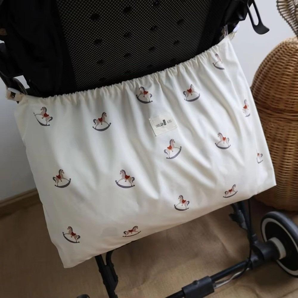 Large Capacity Baby Pushchair Storage Pouch Storage Pouch Travel Caddy Toys Snacks B