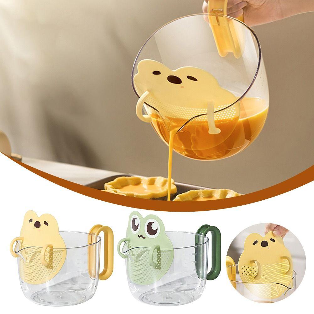 Built-in Filter Plate Strainer Bowl Equipped with Filter Plate Egg Filter Basin  Kitchen Supplies