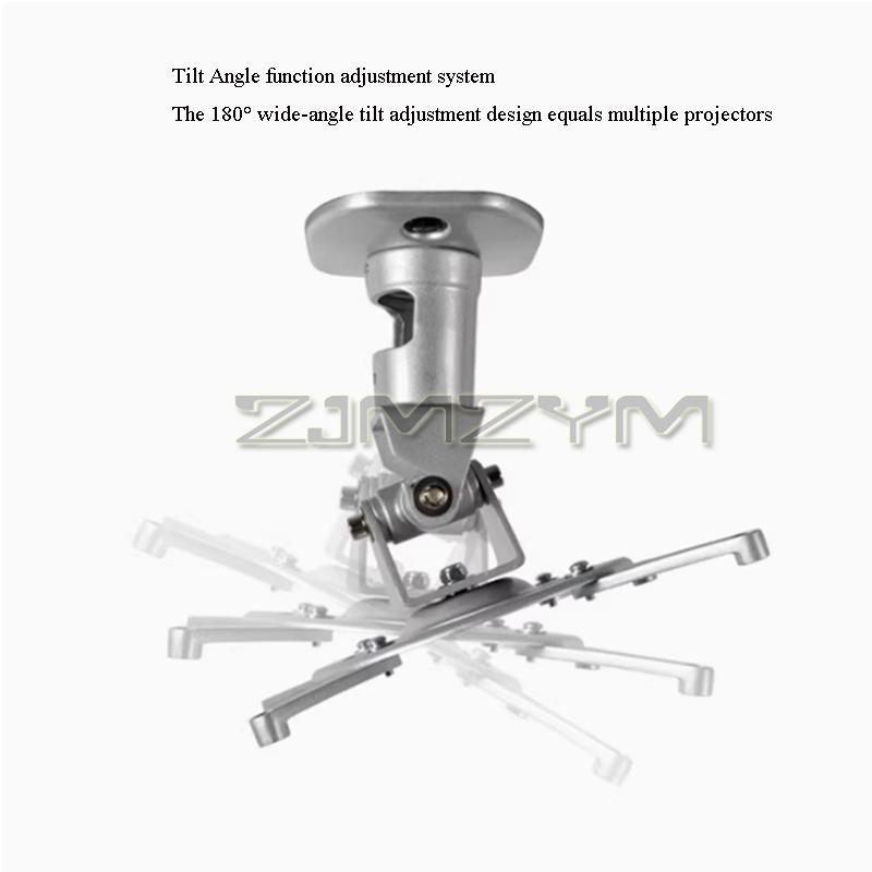 Projector Ceiling Bracket Universal 360 Degrees Swivel Adjustment Extendable Arms Hanger For Epson Optoma Benq Projector