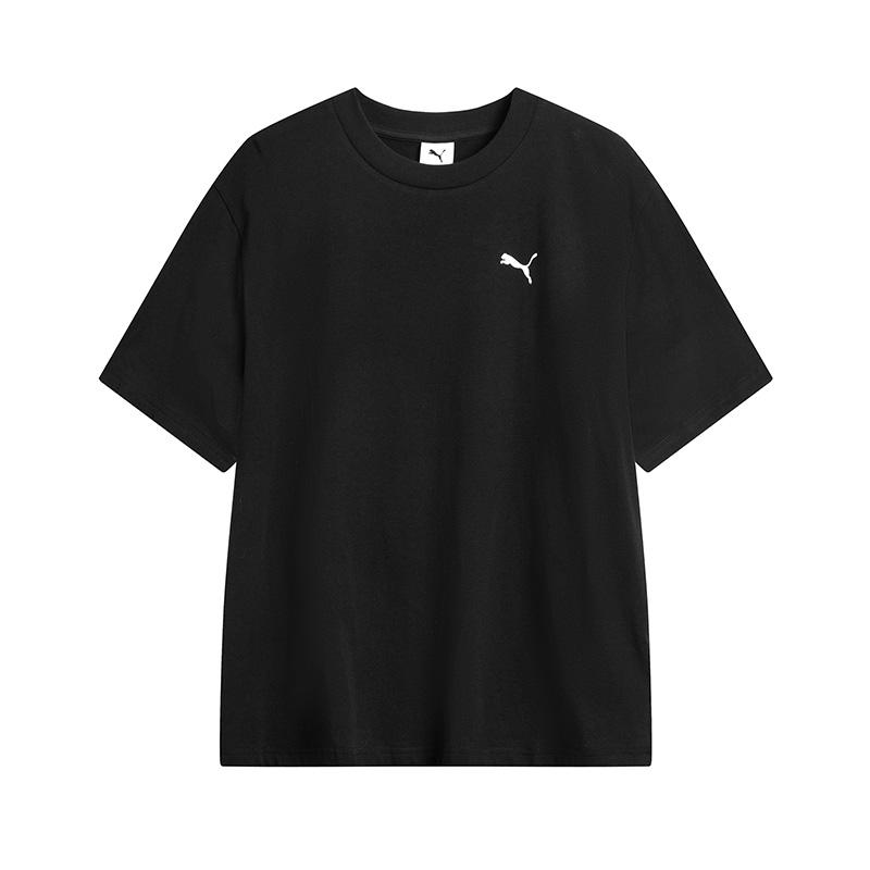 New PUMA HcRELAXED T Shirt Unisex Black 634162-01