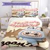 Labubu Quilt Cover Set Suitable for Playroom Machine Washable Perfect Gift for Friends Family
